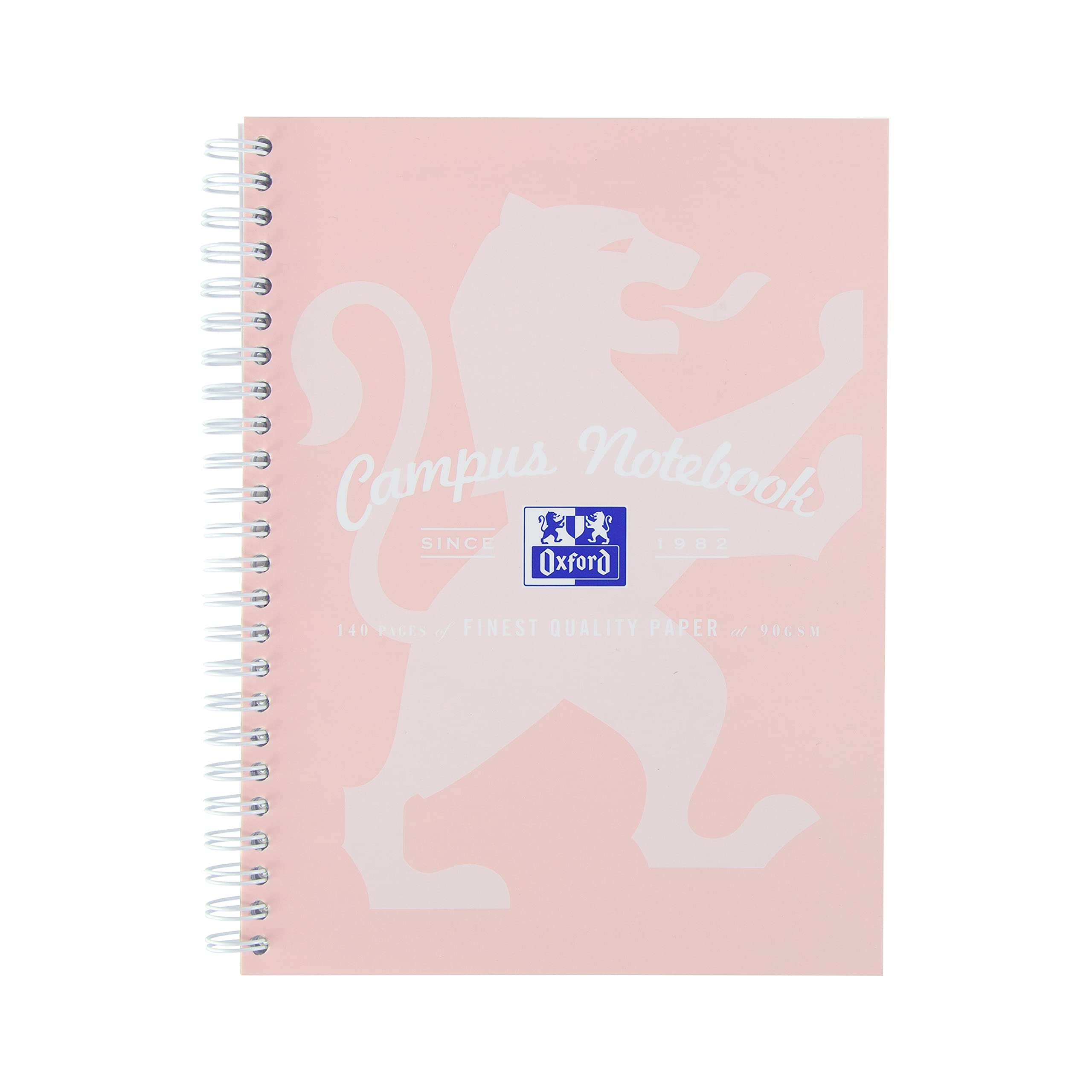 Amazon.com : Oxford Campus A5 Notebook, Wirebound, 8 mm